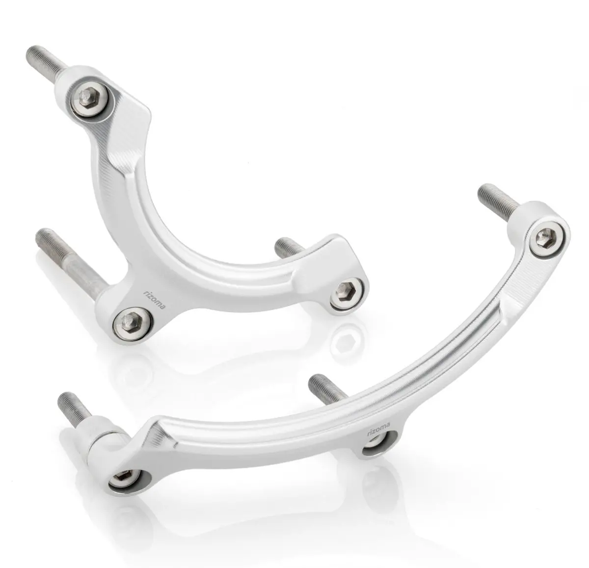 Rizoma Shape Right Engine Guard Silver For Suzuki Gsx-S 1000 15-20 1