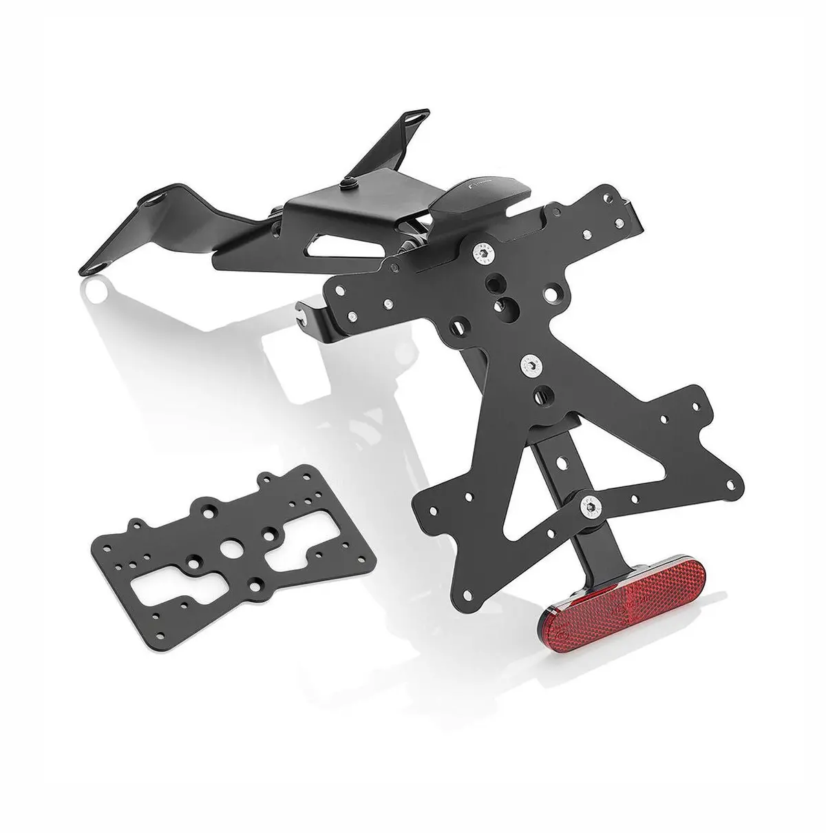Rizoma Fox License Plate Support Kit Black For Honda Cb650r 19-21 1
