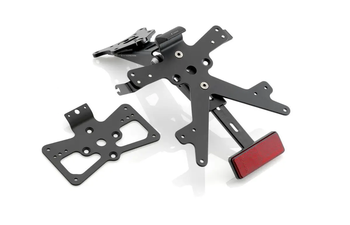 Rizoma Fox License Plate Support Kit Black For Yamaha Xsr900 16-20 1
