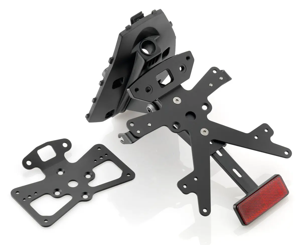 Rizoma Fox License Plate Support Kit Black For Bmw S 1000 Xr 15-20 1