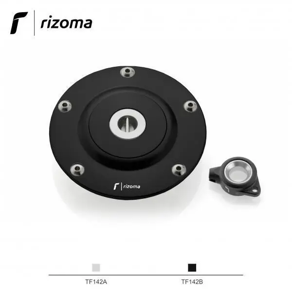 Rizoma Cafe Racer Gas Cap Black For Ducati Scrambler 800/Sixty2 1