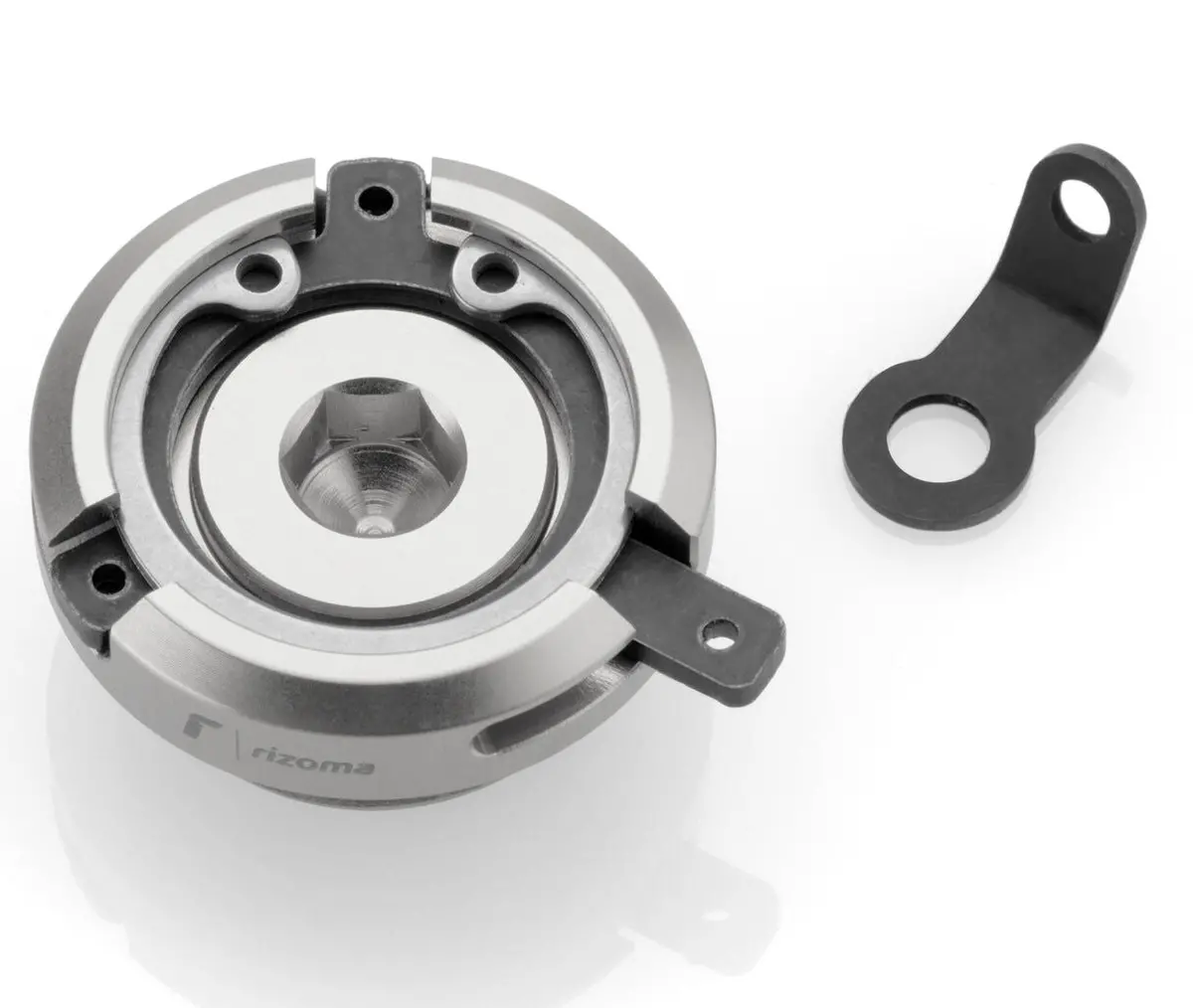 Rizoma Engine Oil Filler Cap Silver For Bmw S 1000 R/S 1000 Rr/S 1000 Xr 1