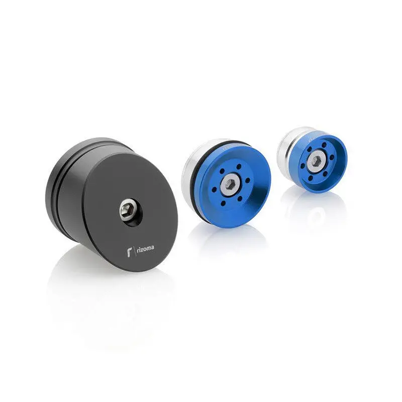 Rizoma Frame Hole Caps Kit Blue For Bmw R 1200 Gs/R 1200 Gs Adventure/R 1200 Gs Rallye/R 1250 Gs 1