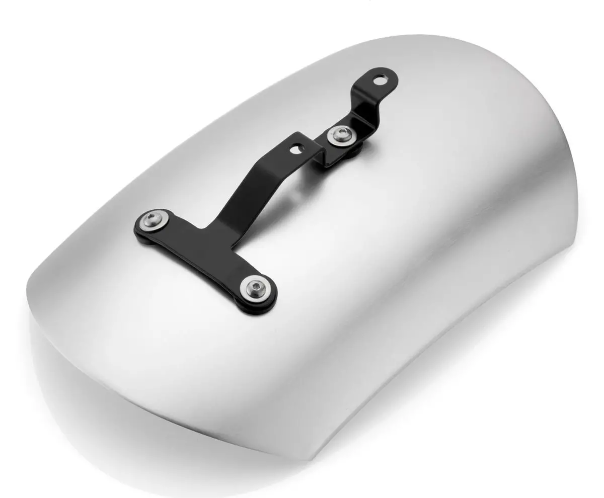Rizoma Rear Fender Silver For License Plate Support (Side Arm) Silver For Bmw R Ninet/Pure/Racer/Urban G/S/Scrambler 1
