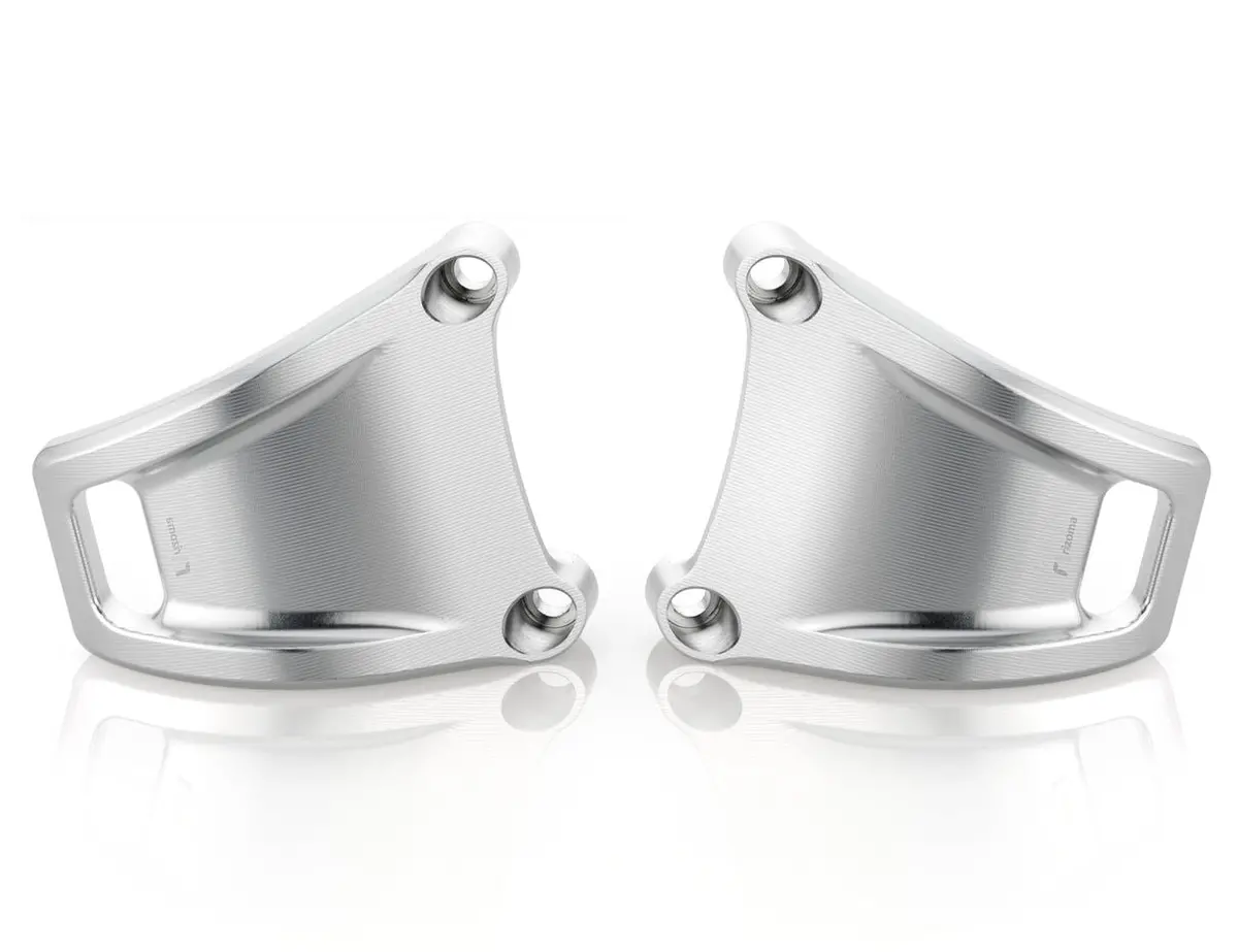 Rizoma Exhaust Guards Silver For Bmw R 1200 Gs/R 1200 Gs Adventure/R 1200 Gs Rallye 1