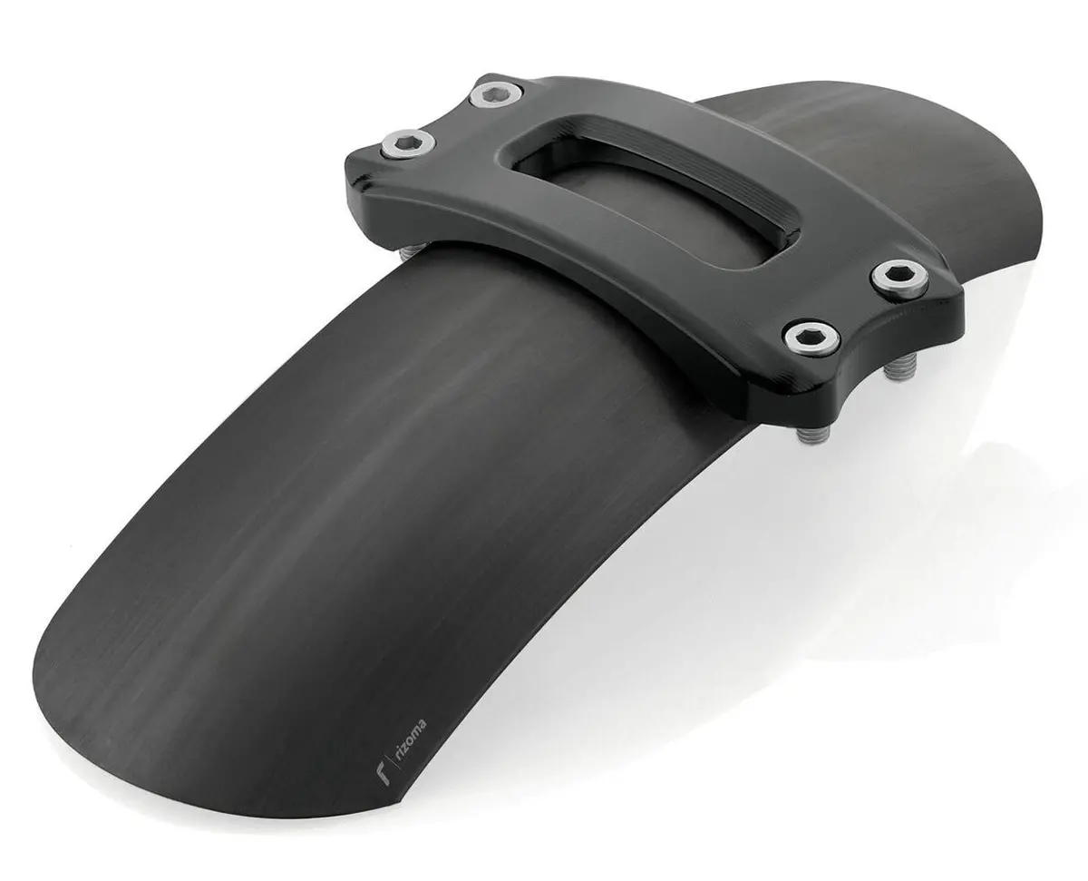 Rizoma Front Fender Black W/Fork Stabilizer Black For Bmw R Ninet Urban G/S 1