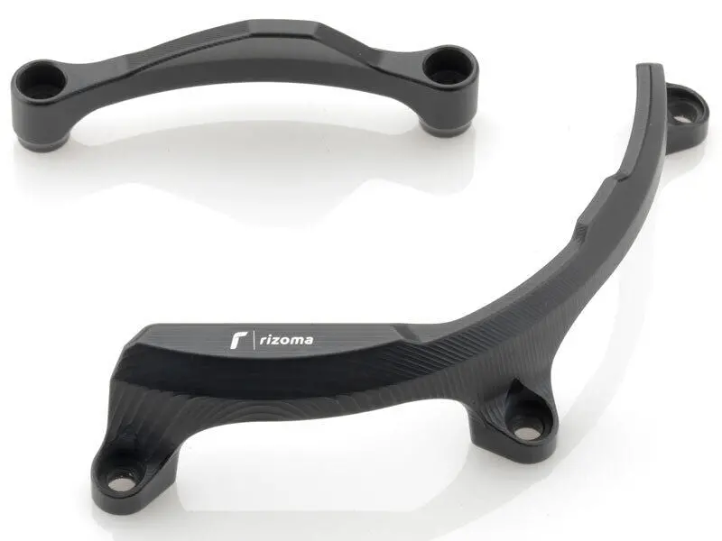 Rizoma Clutch Cover Protection Black For Ducati 1199 Panigale/1199 Panigale S 12-20/1299 Panigale/1299 Panigale S 15-20 1