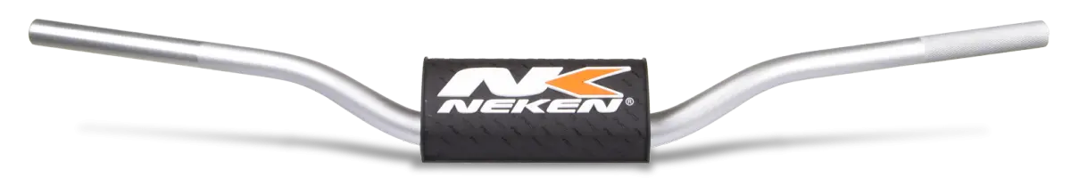 Neken Radical Standard Handlebar 85 High (Variable Diameter/Length 754Mm/Height 139Mm/Sweep 72Mm) Silver W/Black Pad 1