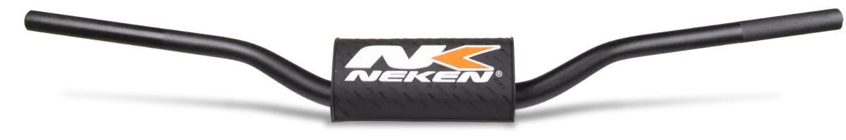 Neken Radical Standard Handlebar 85 Low (Variable Diameter/Length 754Mm/Height 102Mm/Sweep 70Mm) Black W/Black Pad 1
