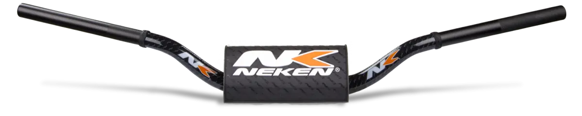 Neken Radical Design Handlebar Yzf (Conical Design/Length 820Mm/Height 118Mm/Sweep 74Mm) Black W/Black Pad 1
