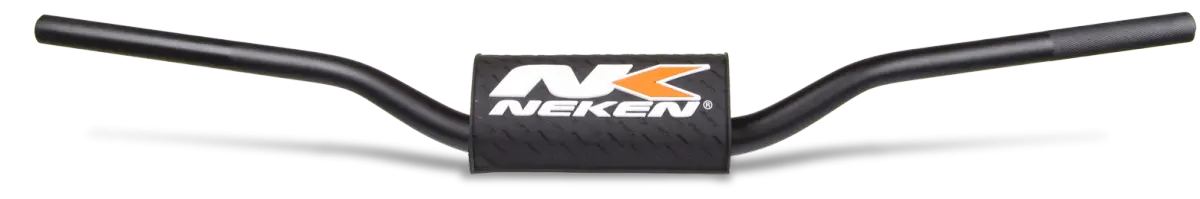 Neken Radical Standard Handlebar K-Bar (Variable Diameter/Length 817Mm/Height 112Mm/Sweep 70Mm) Black W/Black Pad 1