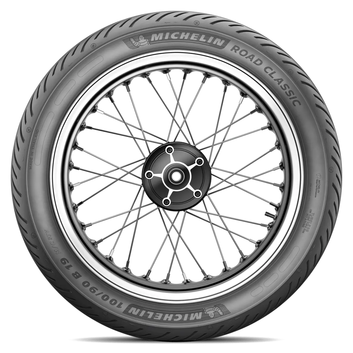 Michelin Road Classic Front Tyre 100/80 B-17 52H Tubeless 2