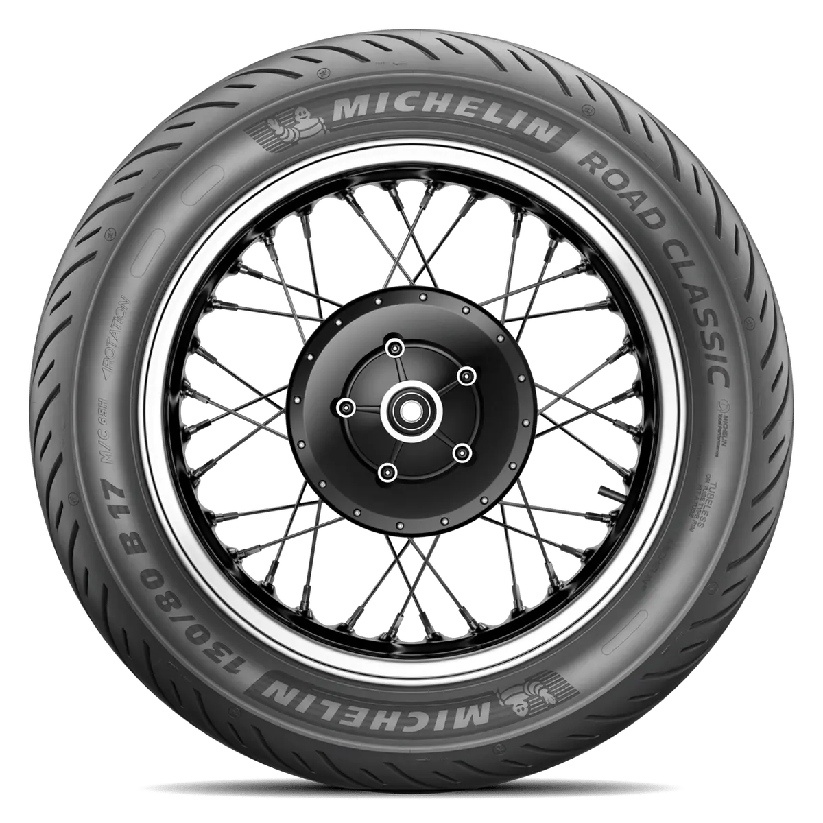 Michelin Road Classic Rear Tyre 120/90-18 65V Tubeless 2