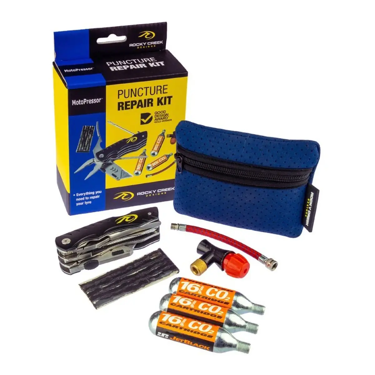 Rocky Creek Motopressor Puncture Repair Kit 1