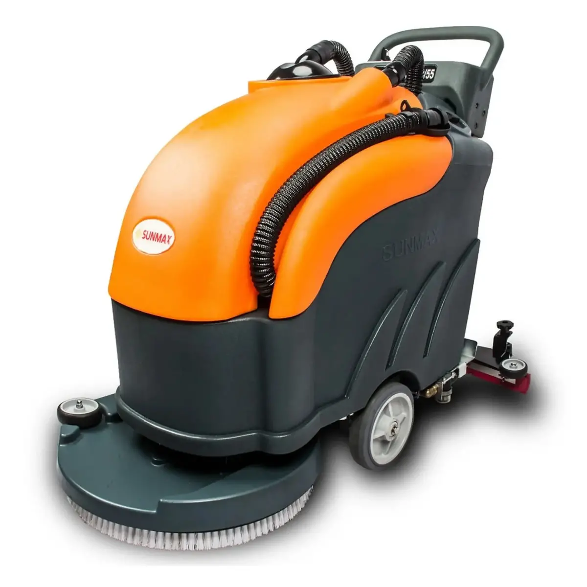 Rt50 22" Walk-Behind Commercial Floor Scrubber Dryer Machine, 30,000 Sqft/H Cleaning Efficiency, 14.5-Gal Sewage Tank 1