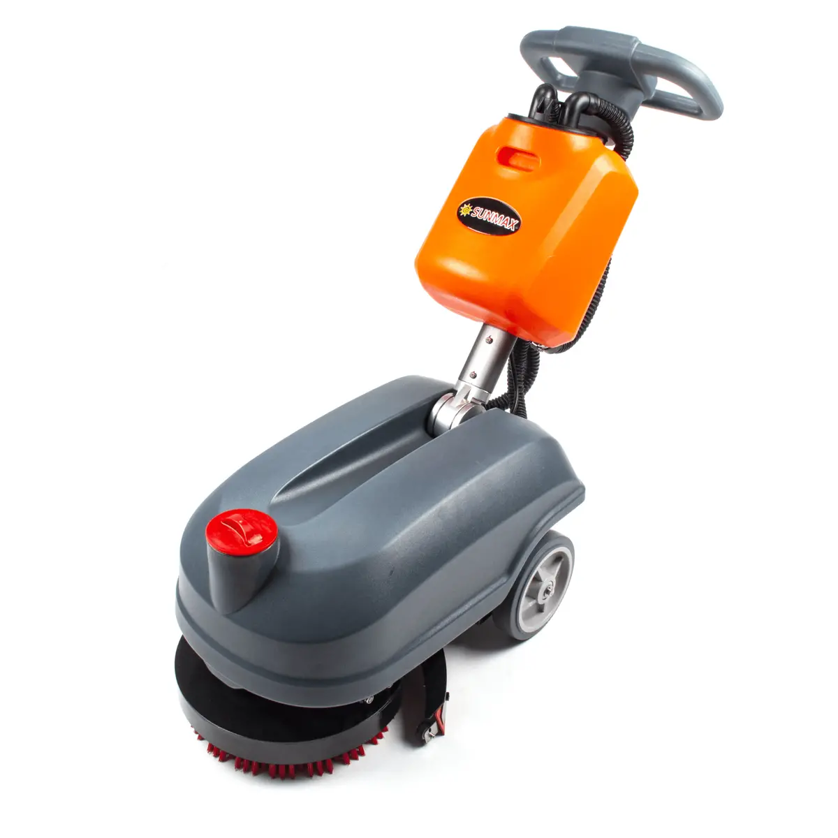 Rt15 14" Commercial Compact Floor Scrubber Machine, 14500 Sqft/H, 4-Gal Sewage Tank, Efficient Cleaning For Hard Floors 1