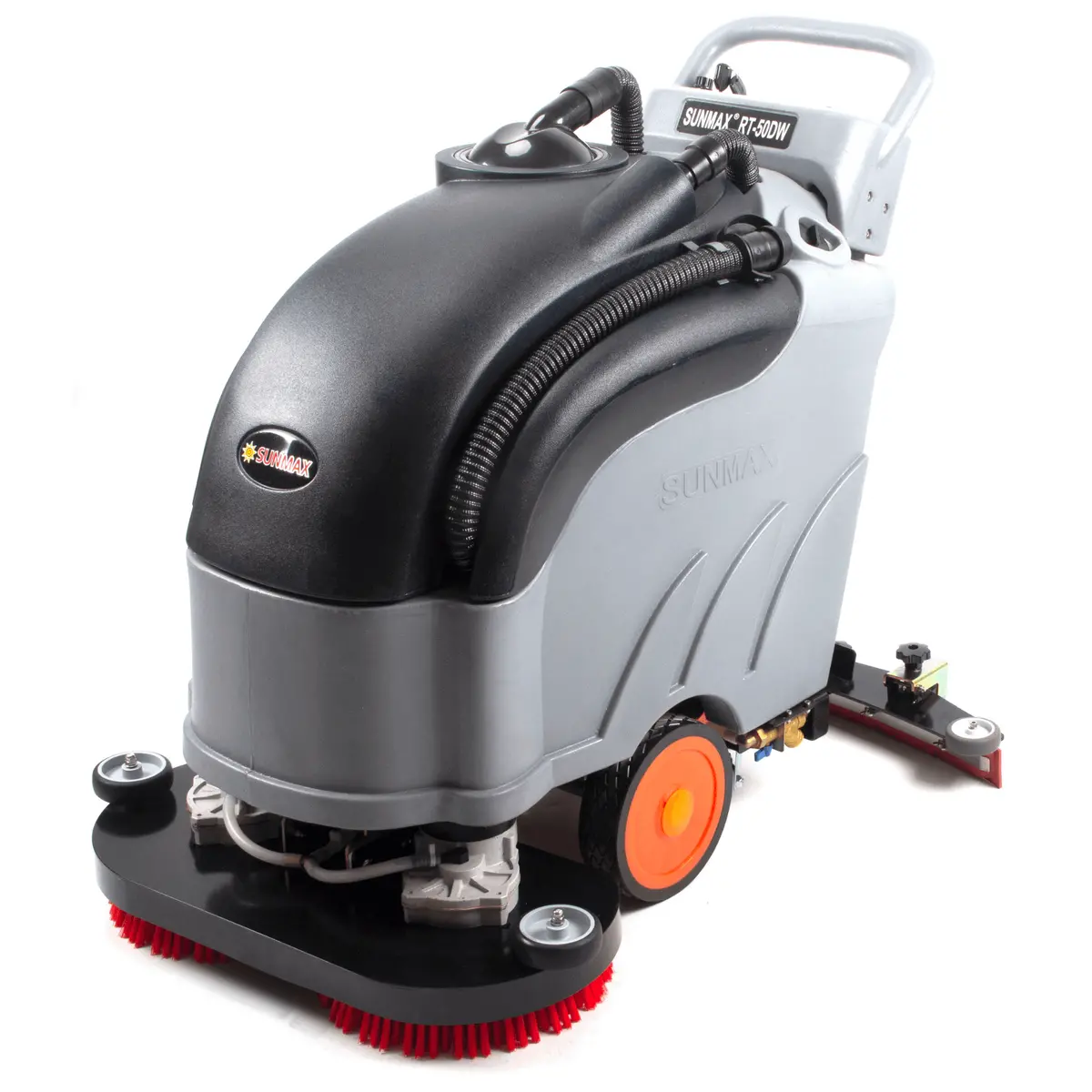 Rt50dw 28" Dual Brushes Self-Propelled Floor Scrubber Dryer Machine 1