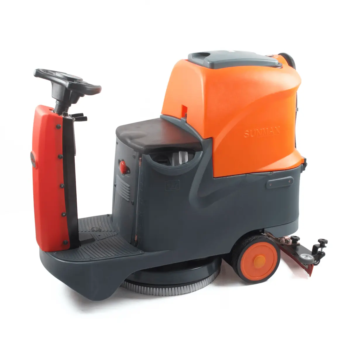 Ride-On Floor Scrubber Rt70, 48000 Sqft/H Efficiency, 18.5 Gal Tanks, 31-Inch Squeegee Width 1