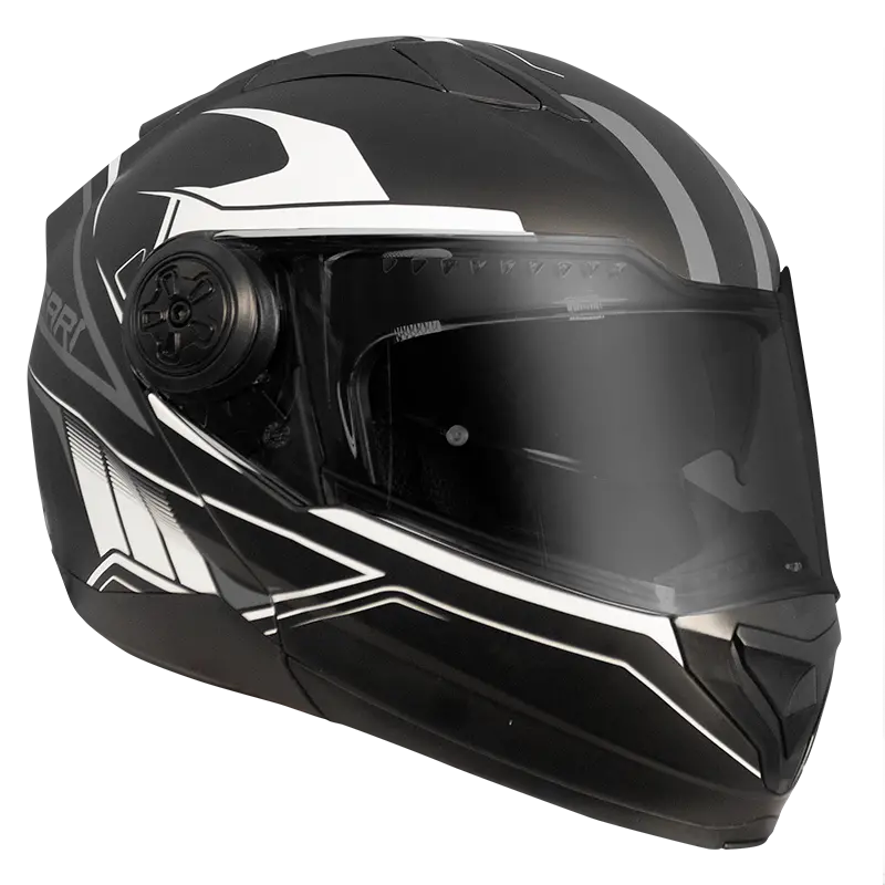 Rxt 909 Flip Up Matt Black/White 1