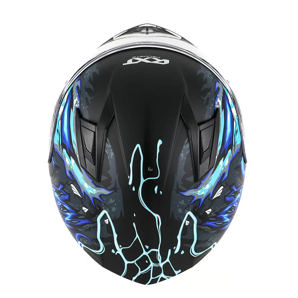 Rxt 825 Street 2 Revenge Matt Black/Blue 2