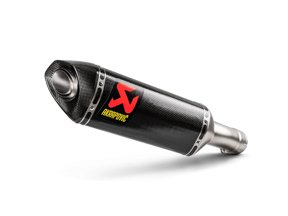 Akrapovic Slip-On Line Carbon Muffler System W/Carbon End Cap For Bmw S 1000 Rr/M 1000 Rr 19-Up 1
