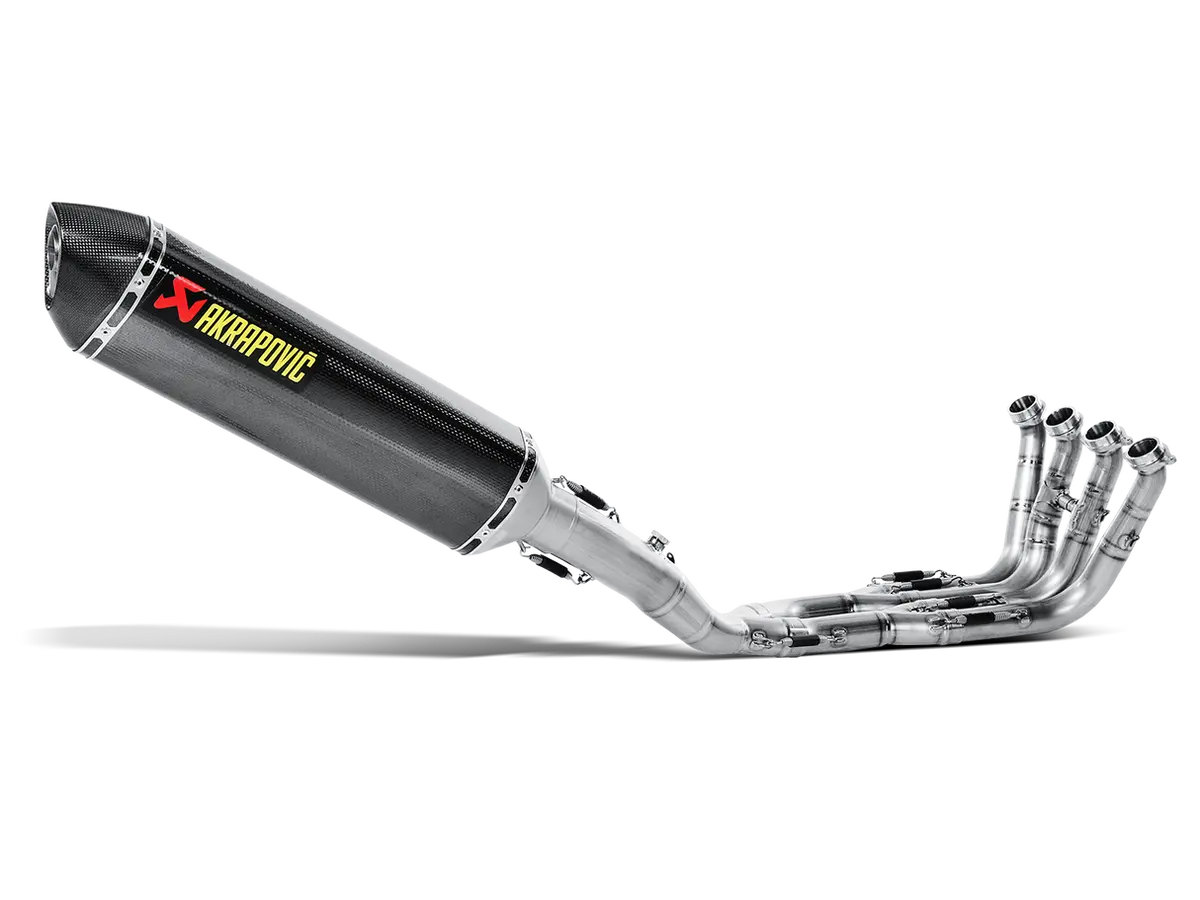 Akrapovic Racing Line Carbon Exhaust System W/Carbon End Cap For Bmw K 1300 R 09-15/K 1300 S 09-15 1