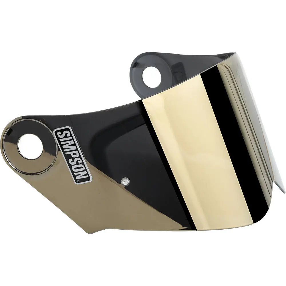 Simpson Ghost/Speed Bandit Visor - Gold 1