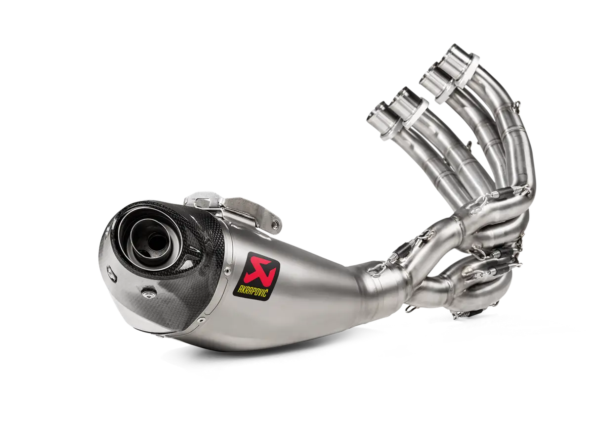 Akrapovic Racing Line Titanium Exhaust System W/Carbon End Cap For Honda Cb650f 14-18 1
