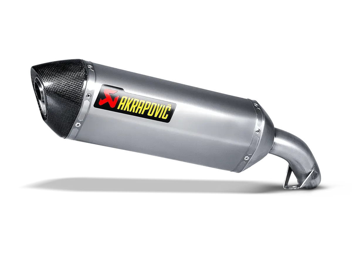 Akrapovic Slip-On Line Titanium Muffler System W/Carbon End Cap For Honda Vfr800f 14-16/Vfr800x Crossrunner 15-16 1
