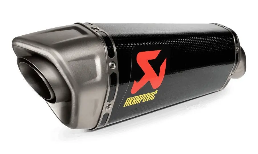 Akrapovic Slip-On Line Carbon Muffler System W/Titanium End Cap For Kawasaki Ninja Zx-10R 21-Up 1