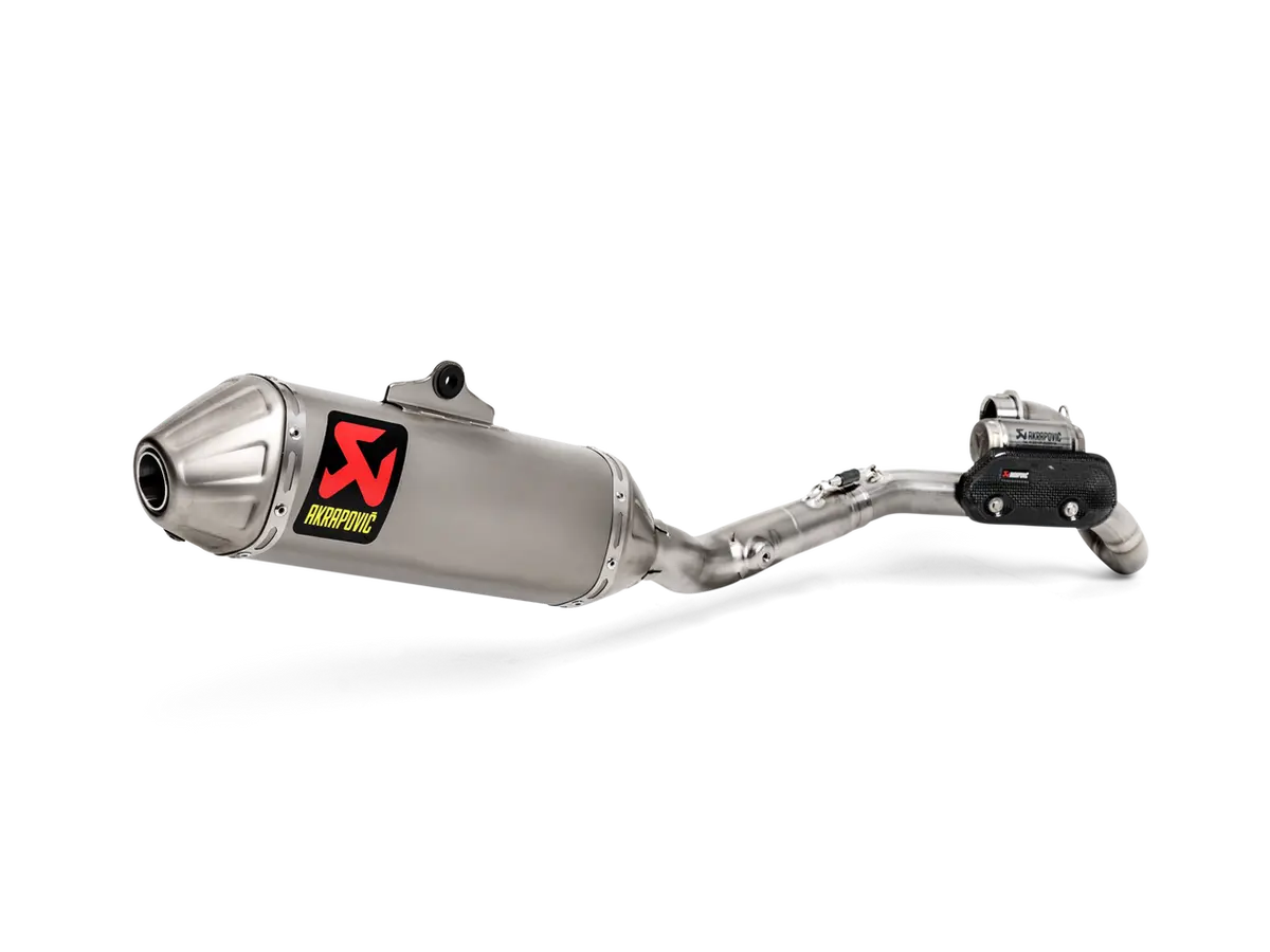 Akrapovic Evolution Line Titanium Exhaust System W/Titanium End Cap For Kawasaki Kx 450 F 19-20 1