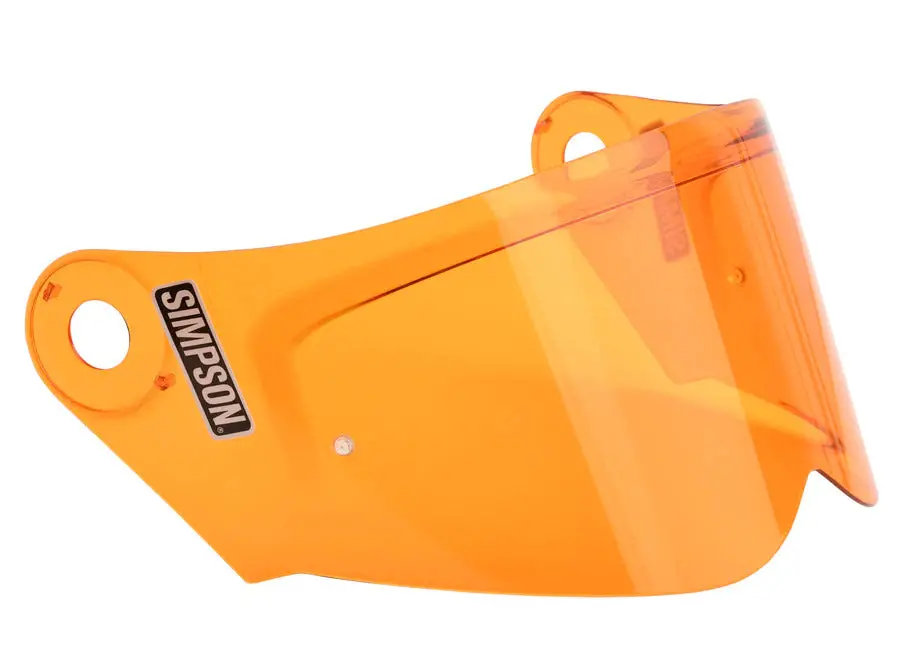 Simpson Mod Bandit Visor - Amber 1