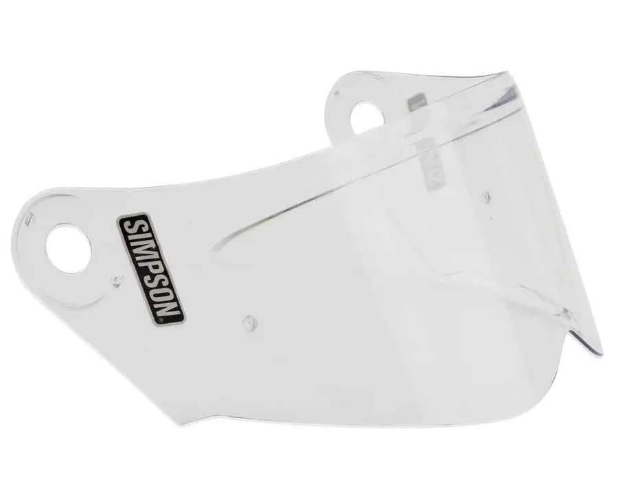 Simpson Mod Bandit Visor - Clear 1
