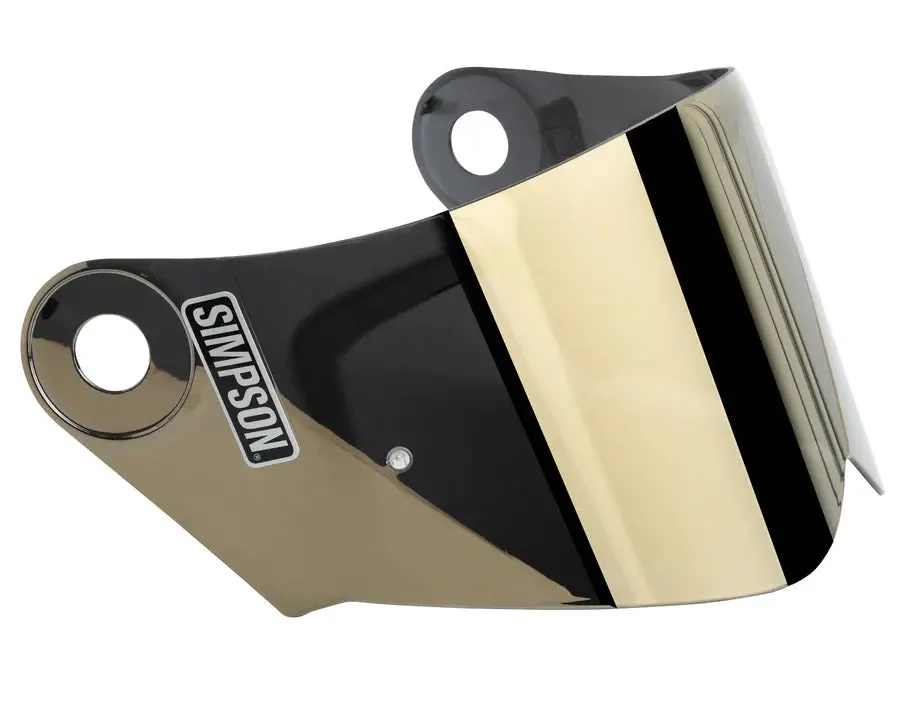 Simpson Mod Bandit Visor - Gold 1
