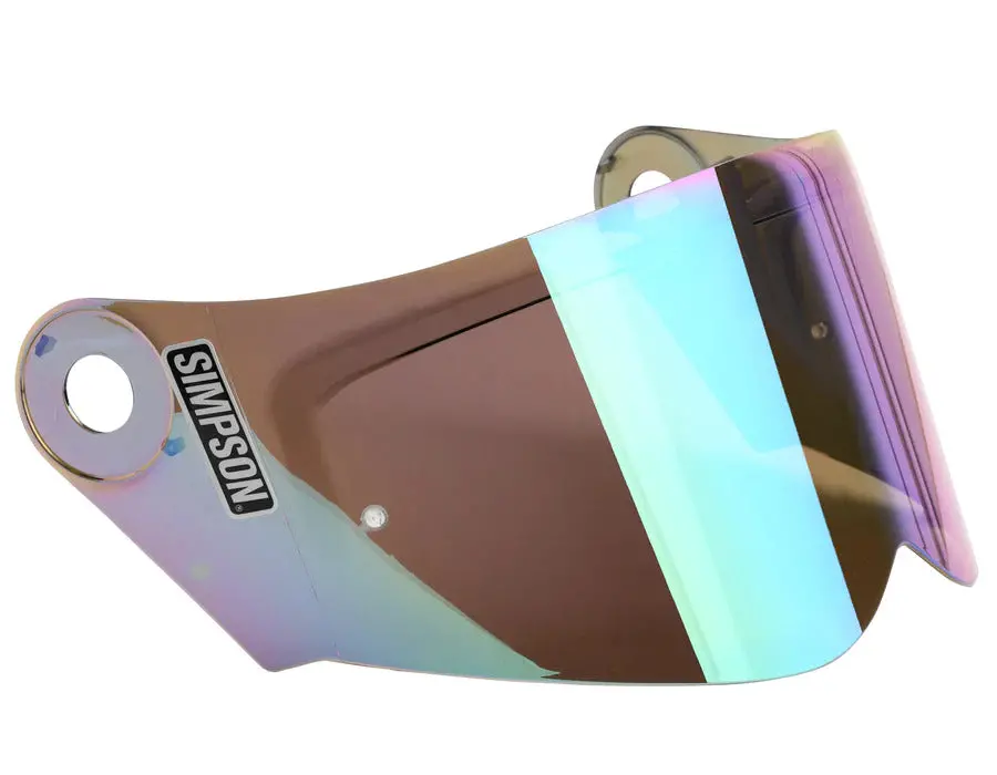 Simpson Mod Bandit Visor - Iridium 1