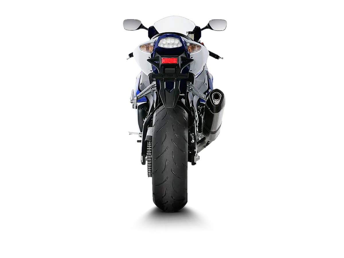 Akrapovic Slip-On Line Carbon Muffler System W/Carbon End Cap For Suzuki Gsx-R1000 07-08 1