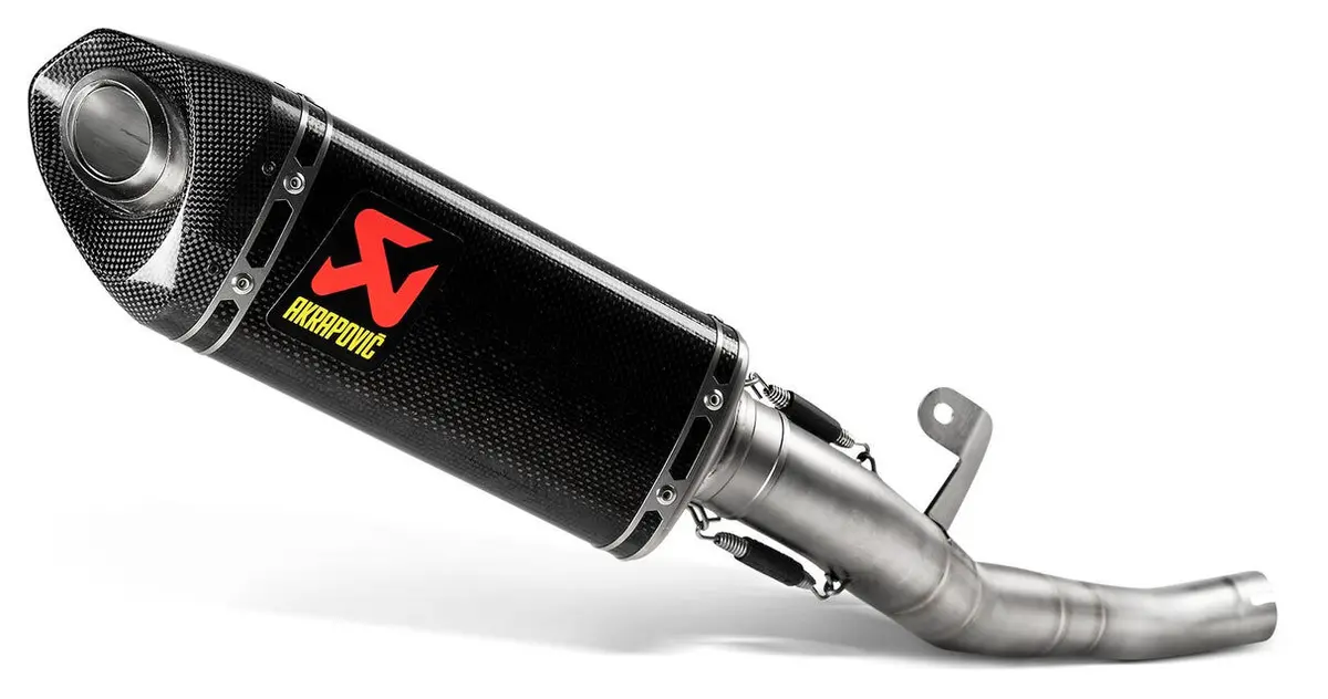 Akrapovic Slip-On Line Carbon Muffler System W/Carbon End Cap For Triumph Street Triple 765 S/R/Rs 20-22 1