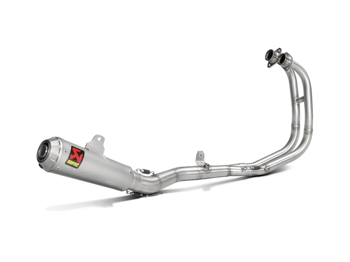 Akrapovic Racing Line Stainless Steel Exhaust System W/Titanium End Cap For Yamaha Yzf-R25 14-21/Yzf-R3 15-21/Mt-03 16-19 1