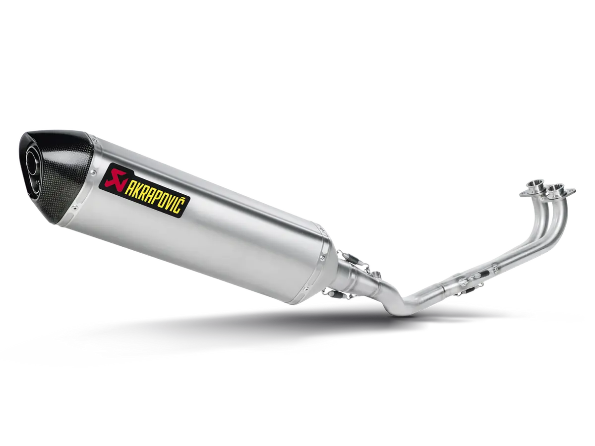 Akrapovic Racing Line Titanium Exhaust System W/Carbon End Cap For Yamaha Tmax 08-16 1