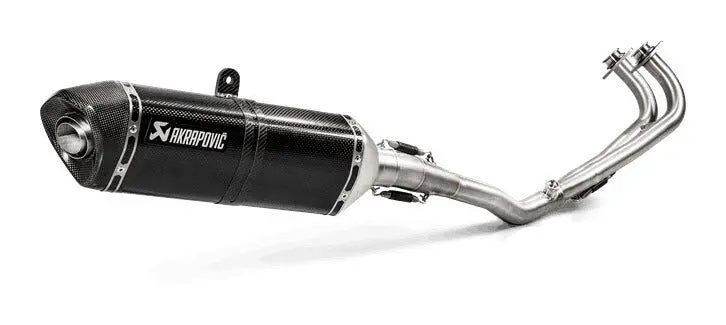 Akrapovic Racing Line Carbon Exhaust System W/Carbon End Cap For Yamaha Tmax 17-19 1