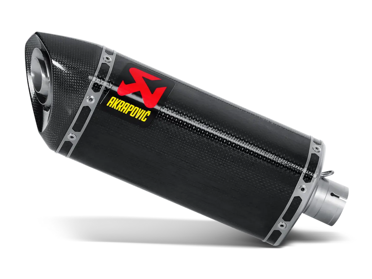 Akrapovic Slip-On Line Carbon Muffler System W/Carbon End Cap For Yamaha Yzf-R6 08-09 1