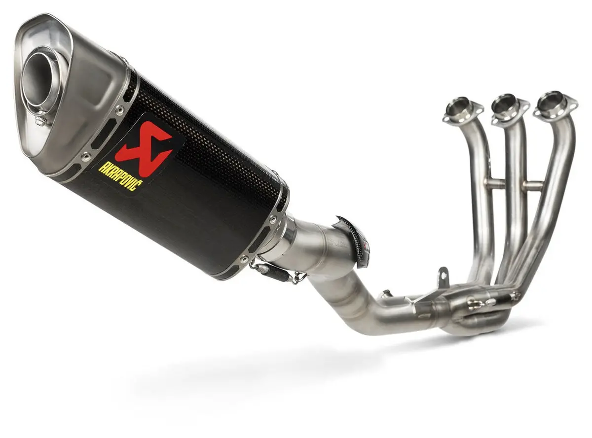Akrapovic Racing Line Carbon Exhaust System For Yamaha Tracer 9/Gt/Gt+ 21-Up 1