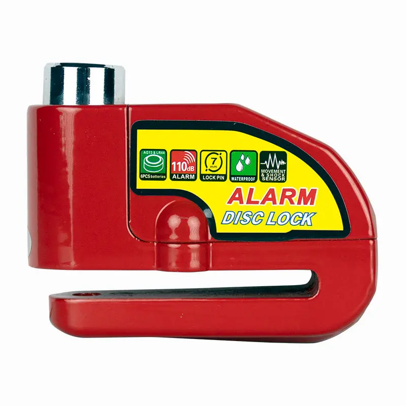 Lok-Up Alarm Lock 5.5Mm 110Db (Red) #4017-1R **(Reminder Cable Not Included)** 1