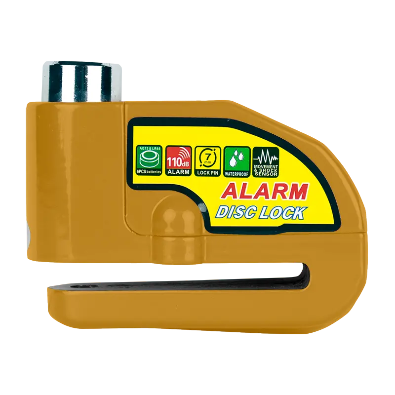 Lok-Up Alarm Lock 5.5Mm 110Db (Yellow) #4017-1Y **(Reminder Cable Not Included)** 1