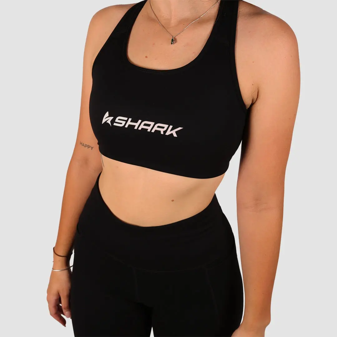 Shark Women’s Black Performance Sports Bra