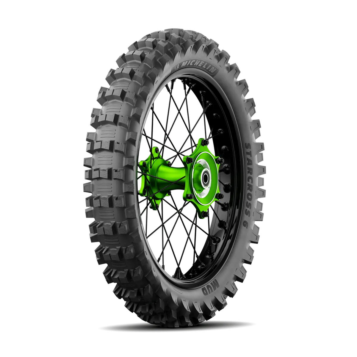 Michelin Starcross 6 Mud Rear Tyre 110/90-19 62M Tube Type 1
