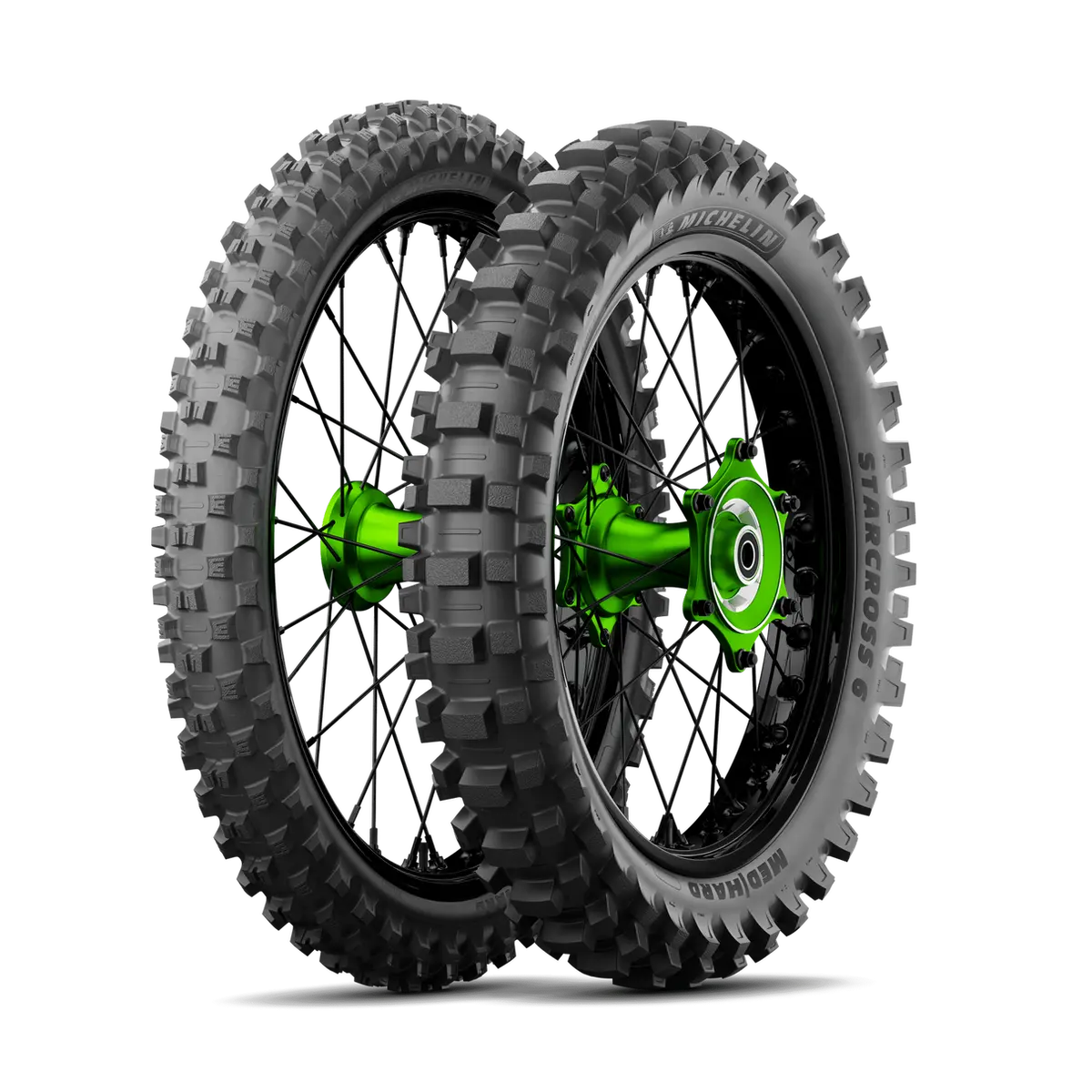 Michelin Starcross 6 Medium/Hard Front Tyre 80/100-21 51M Tube Type 1