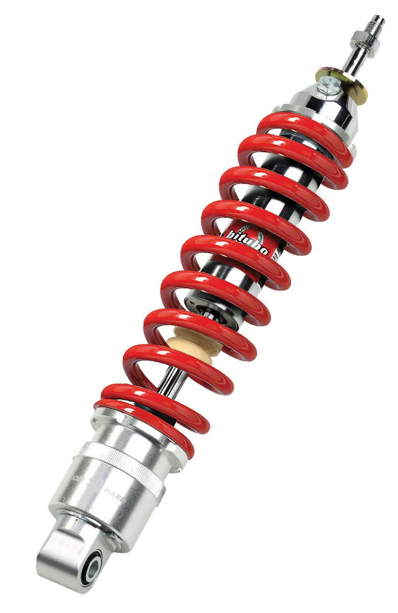 Bitubo Wae01 - Front Mono Shock - Red Spring [Adjustable: Preload, Rebound] 1