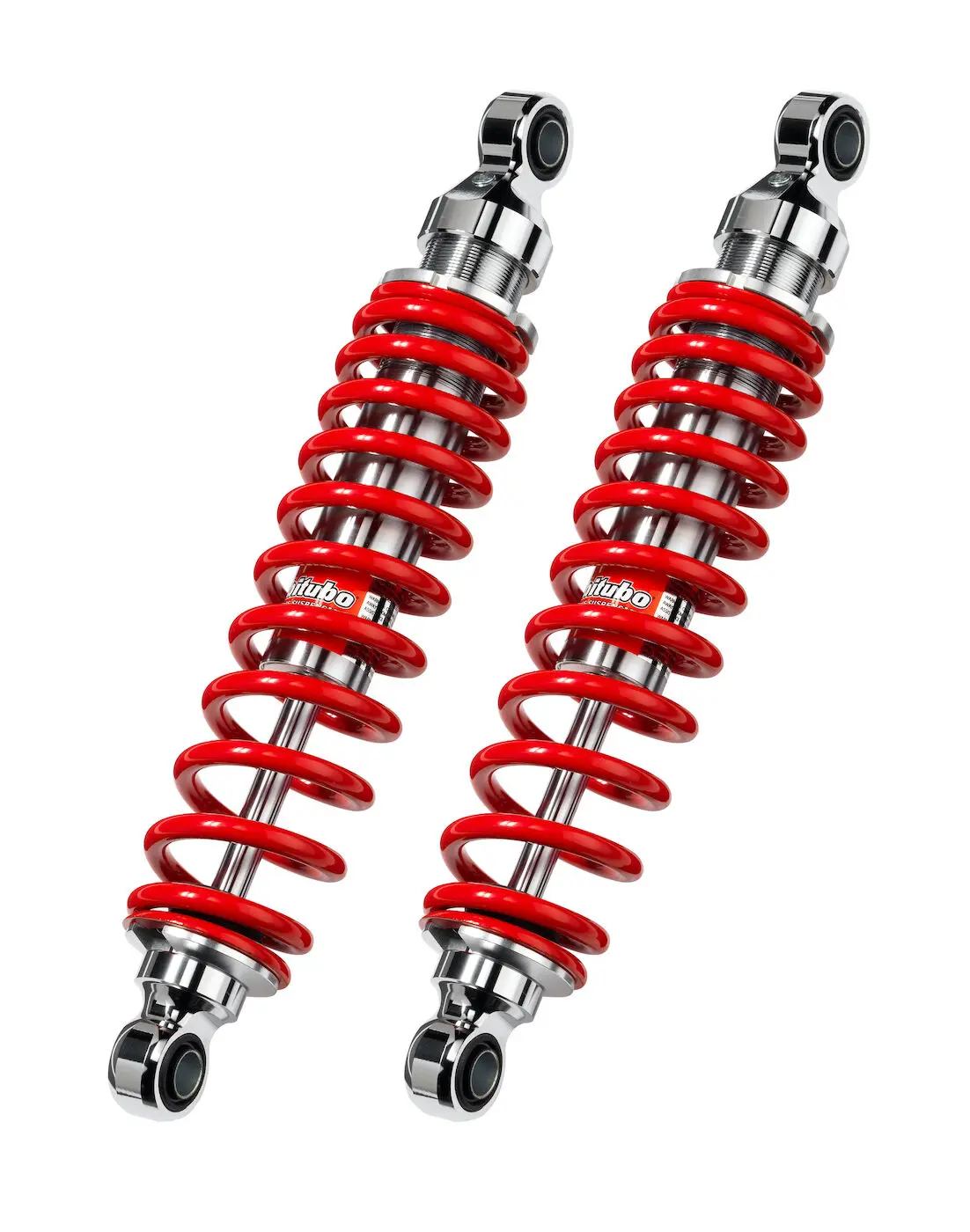 Bitubo Wmb01 - Rear Twin Shocks - Red Spring [Adjustable: Preload] 1