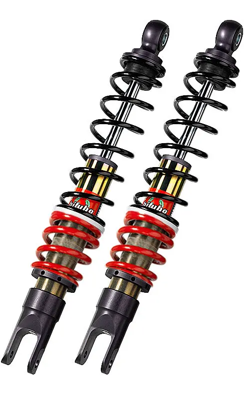 Bitubo Yrb01 - Front Twin Shocks - Red Spring [Adjustable: Preload] 1
